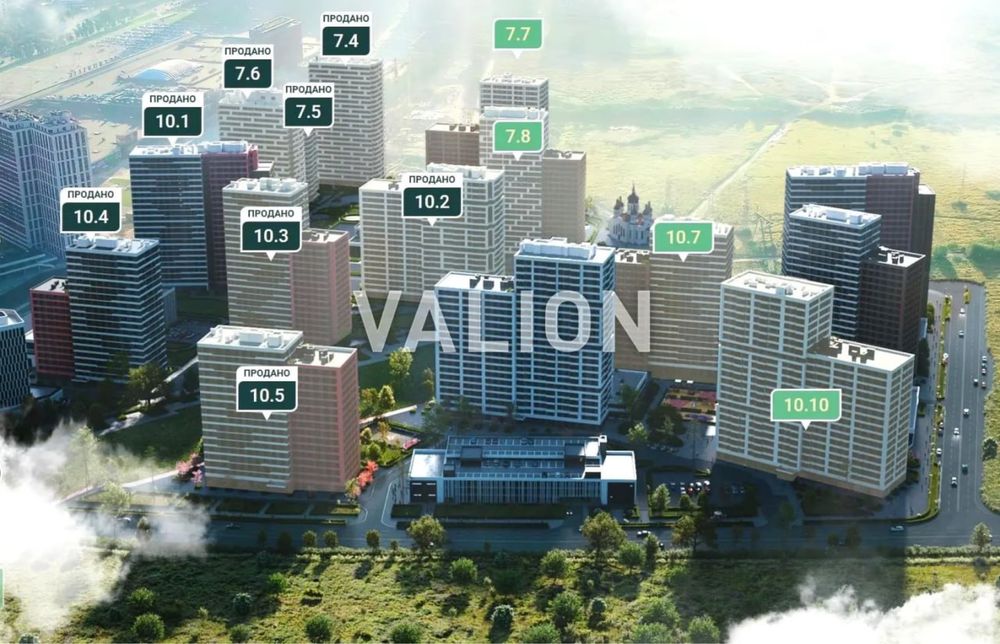 Продаж 1 кім. Квартири ЖК Варшавський 3 буд. 10.5 (1С1) 5 поверх