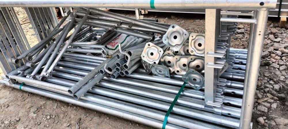 Rusztowanie 250 m2 nowe system plettac 70 platek