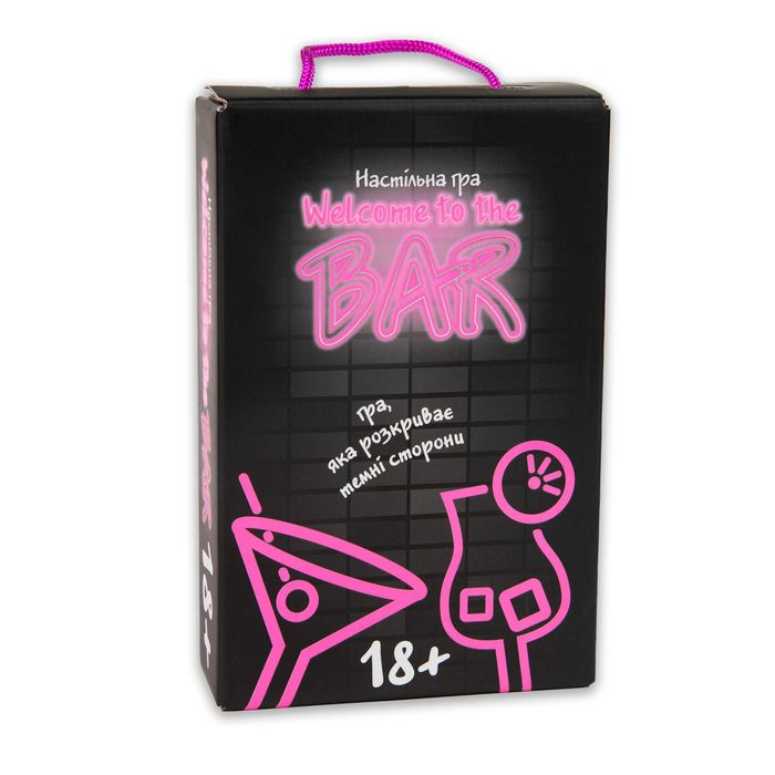Настільна гра Strateg "Welcome to the BAR" розважальна (30374)