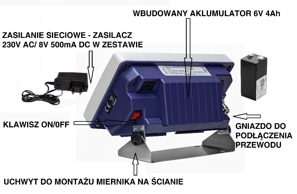 Waga elektroniczna do bydła, świń 1,2x1,2 1,5t 3t platformowa
