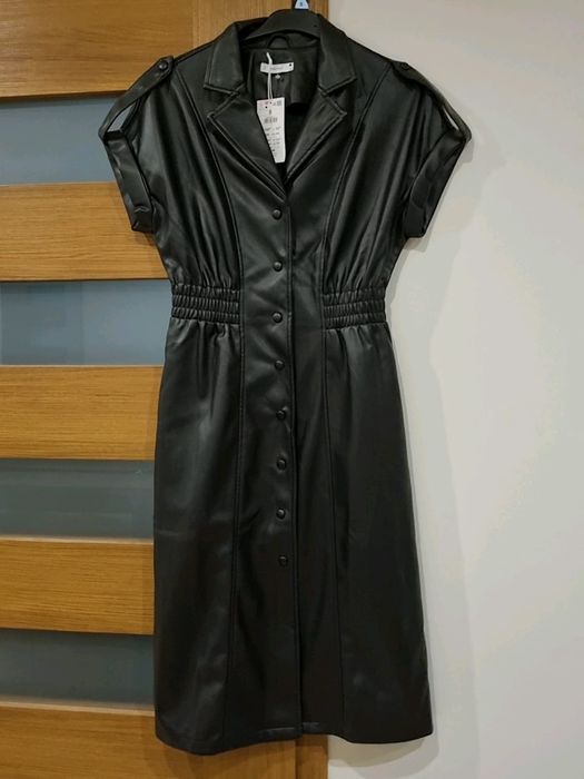 Sukienka skorzana skóra nowa z metką Reserved roz 34/36