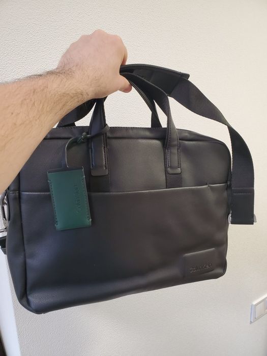 Сумка  Calvin Klein для ноутбука чоловіча/мужская