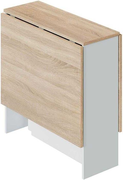 Mesa desdobrável e extensível cozinha, jantar e apoio 78 x 77 x 56 cm