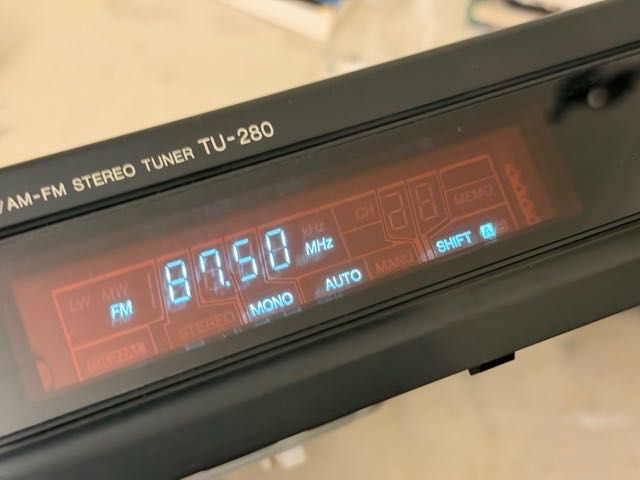 Sintonizador Denon TU-280 Hi-Fi Precision Audio Component