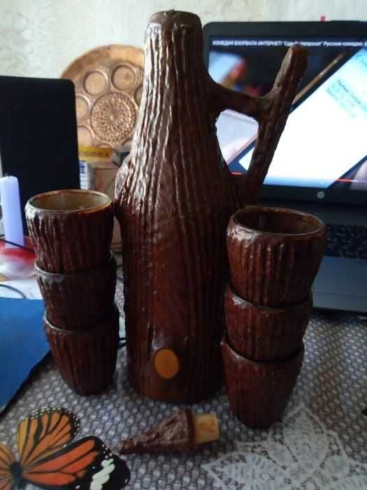 Штоф і набір рюмок