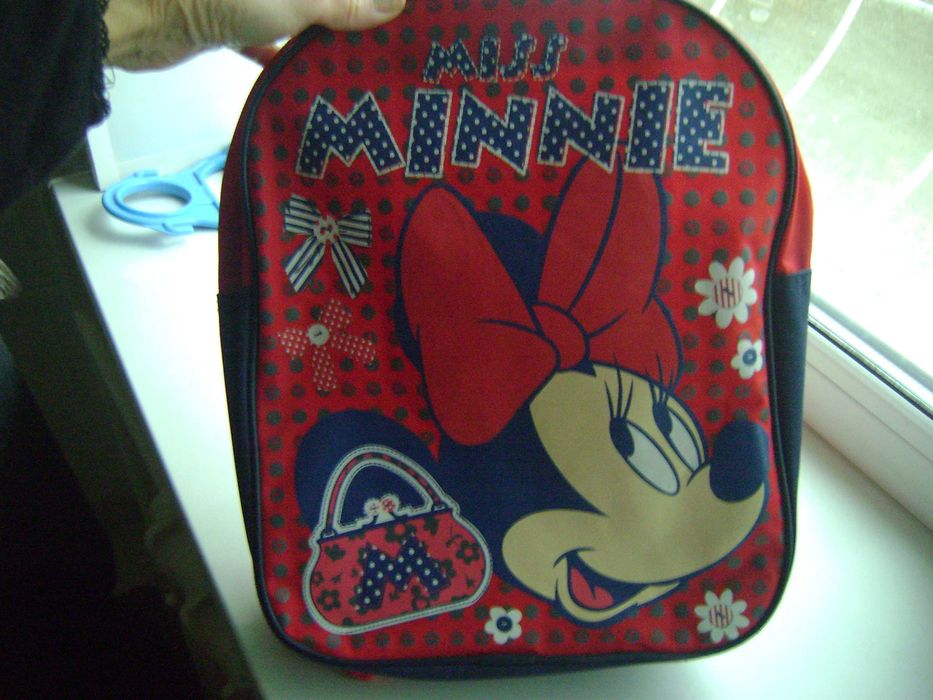 Дошкольный детский рюкзак Минни Маус Minnie Mouse для девочки 3-6 лет