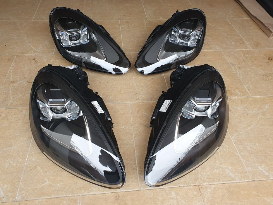 Porsche Cayenne 958 фары фара Порше Кайен дорестайлинг и рестайлинг: 1 ...