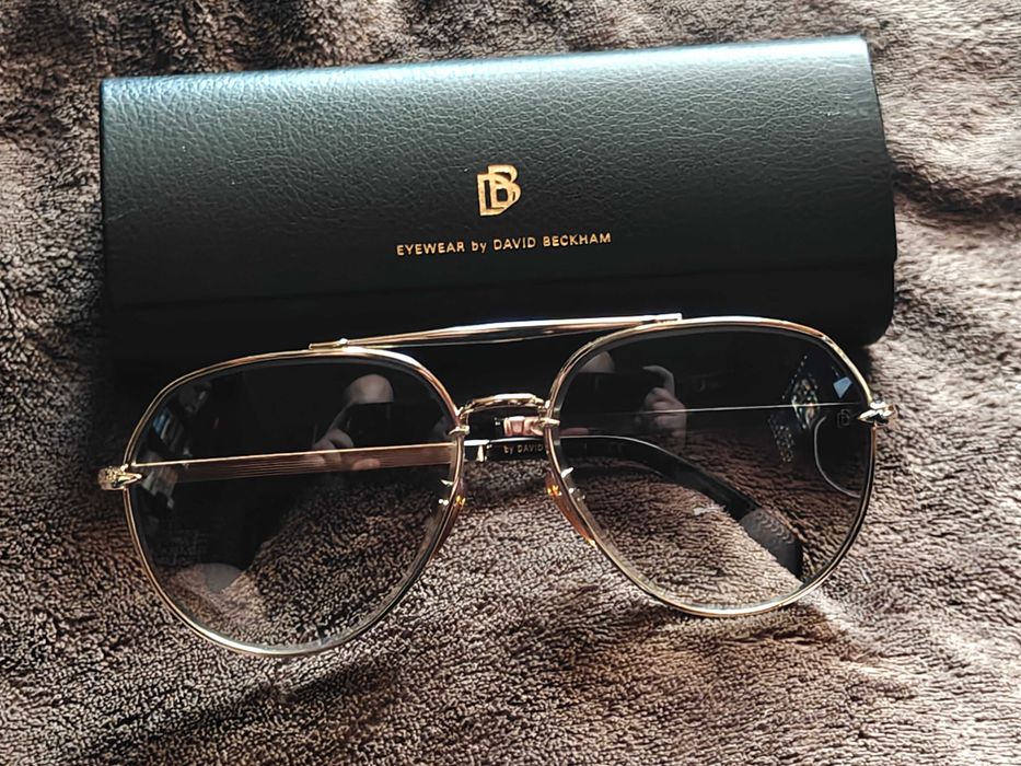NOWE męskie okulary przeciwsłoneczne DAVID BECKHAM DB 7037/G/S 06J/9K 61 OKAZJA Oryginalne ! Wysyłka OLX lub Odbiór Wrocław