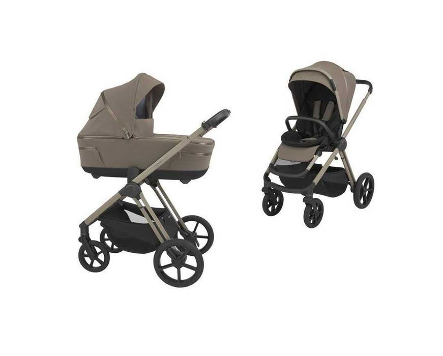 Espiro Miloo 2w1 spacerówka+ gondola +akcesoria