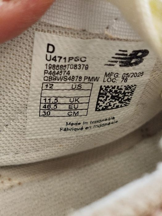 Buty New Balance Medium Moyen
