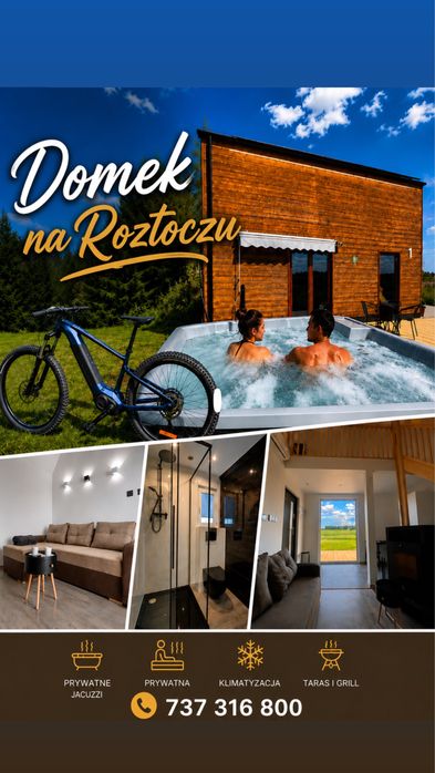 Domek na Roztoczu Sauna  & Jacuzzi, kominek Horyniec-Zdrój