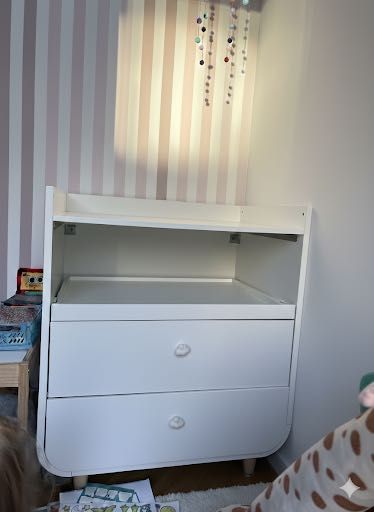 MYLLRA
Komoda z przewijakiem, biała, Myllra Ikea