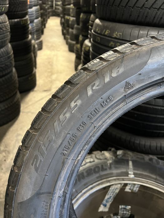 Шини Зимові 215х55хR18 PIRELLI SOTTOZERO 3 / 4шт / 90+%Залишок / 2023р