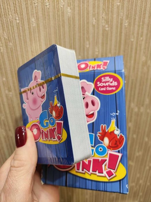 Нова дитяча настільна гра Go Oink! (Cheatwell Games) з Англії