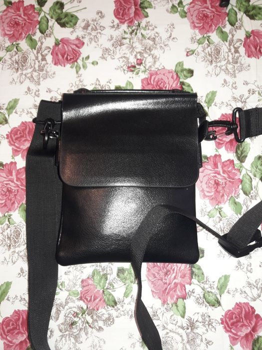 Сумка барсетка шкіряна