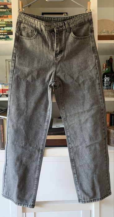 Calças jeans Cinzentas