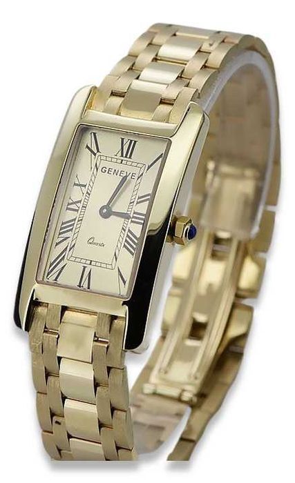 Złóty 14k (585) męski zegarek 86g NOWY - NAJTANIEJ! mw089y K