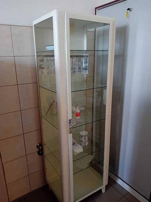 szafka na leki metalowa PRL