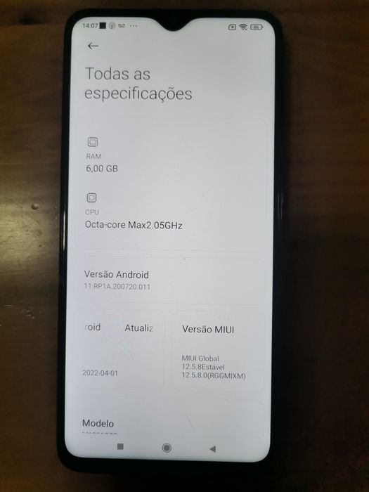 Redmi 9 pro usado