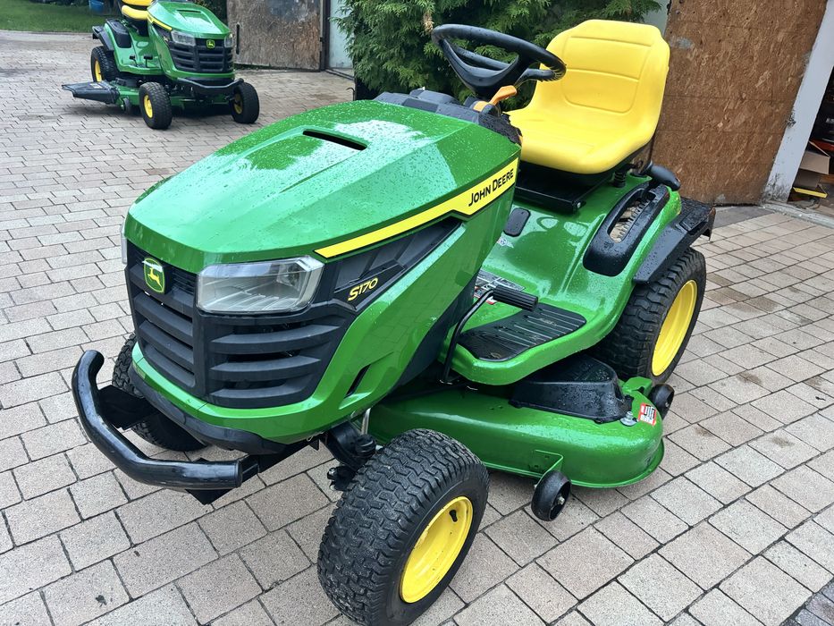 JOHN DEERE S170 24 KM traktorek kosiarka USA duże koła