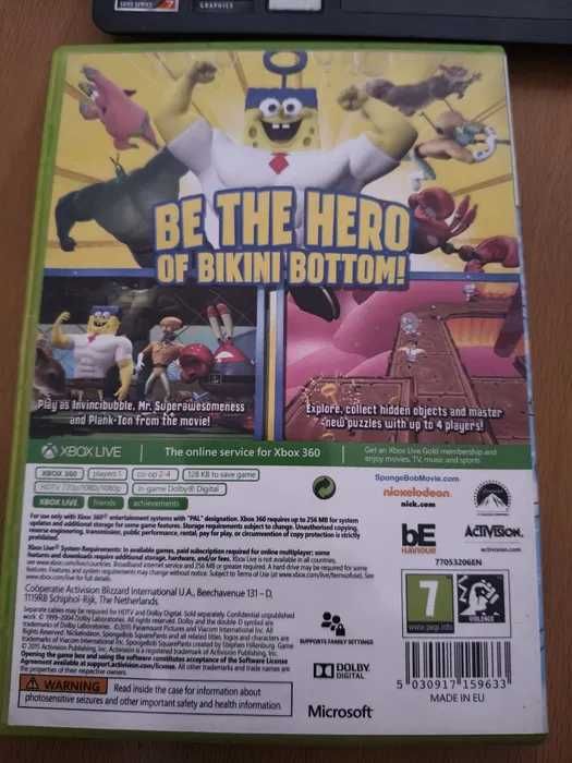 Gra Xbox 360 Spongebob Hero Pants