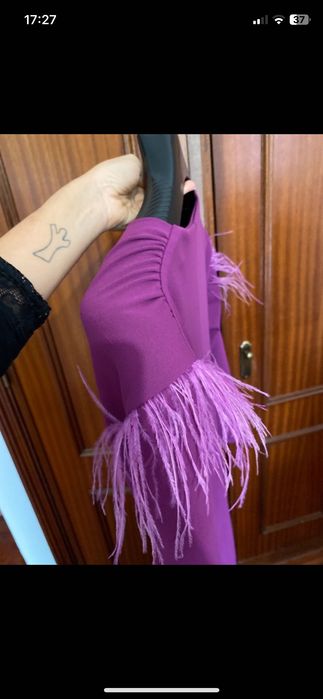 Vestido cerimónia Buganço roxo