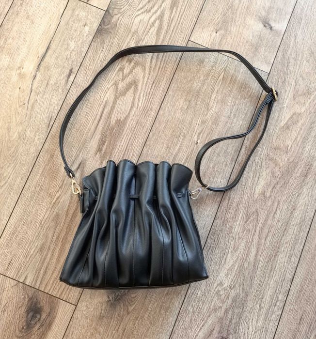 EVEN & ODD torebka damska czarna listonoszka na ramię NOWA