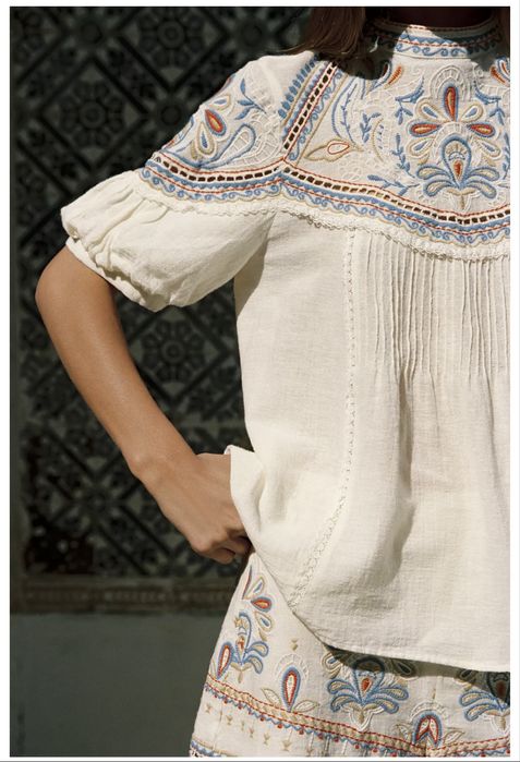 Сорочка, блуза , кофта zara, розмір М