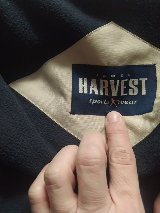 Kurtka wiosenna na polarze James Harvest jak nowa