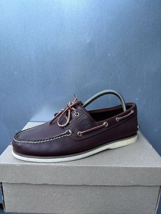 Timberland шкіряні мокасини - топсайдери 44