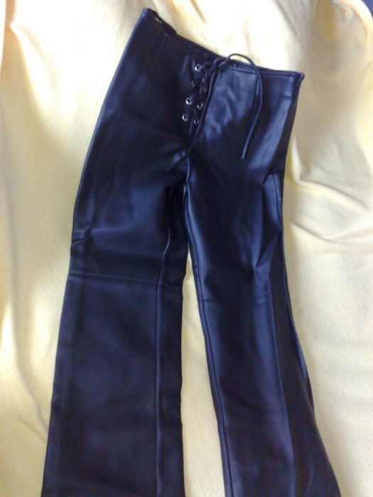 damskie spodnie z dermy