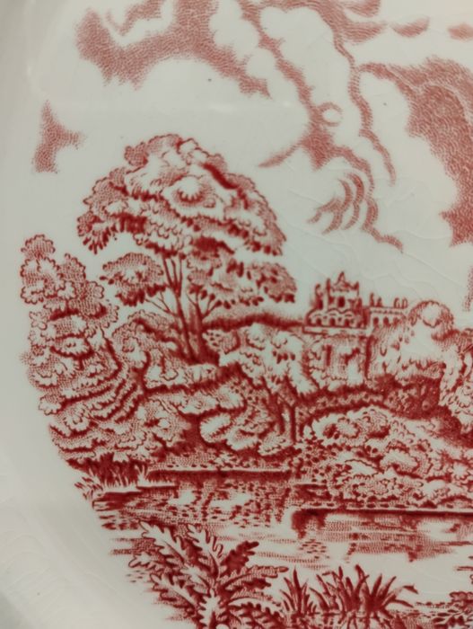 Prato decorativo rosa Barratts