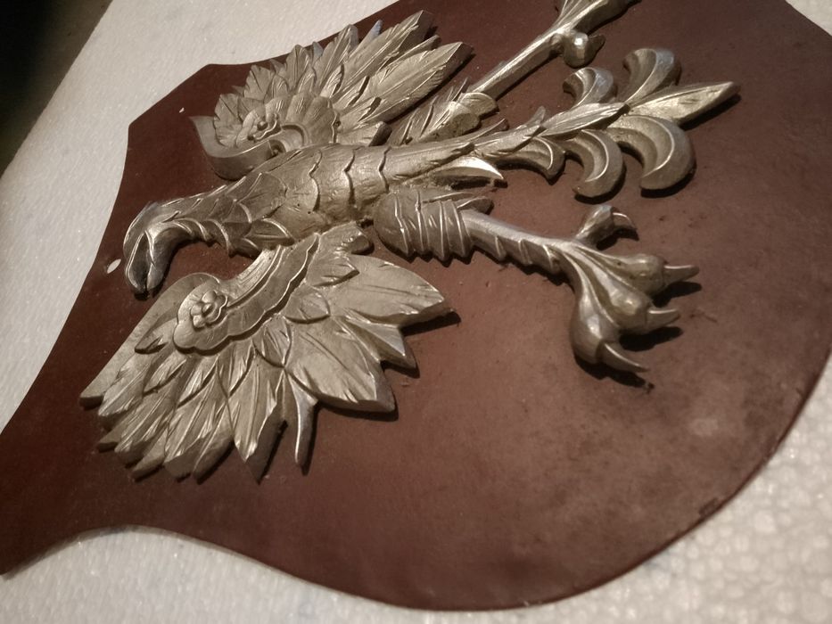 Orzeł bez korony,relikt PRL . Odlew metalowy. Dla kolekcjoneròw.Unikat