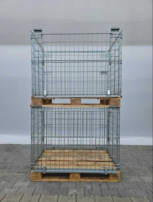 Gitterbox HAYRAX CageX kosz nadstawka paletowa 1200 x 800 x 900