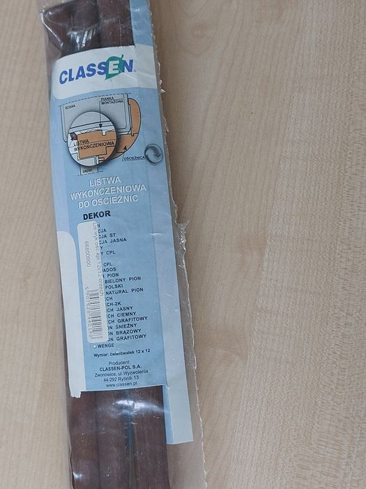 Listwy wykończeniowe do ościeżnic komplet .