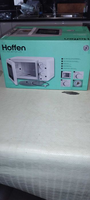 Micro-ondas Hoffen 20L, comprado hoje, ainda selado na caixa nunca aberto.