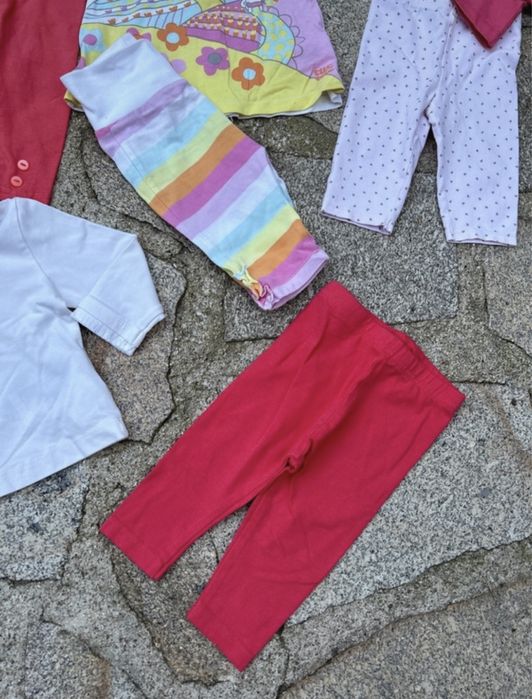 Lote de roupa bebé menina 6 meses