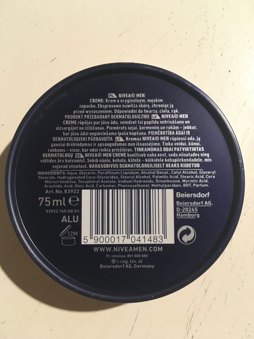 Nivea Men Krem męski 75 ml