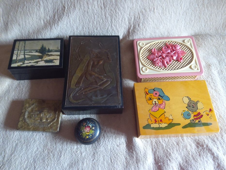 Шкатулки разные СССР