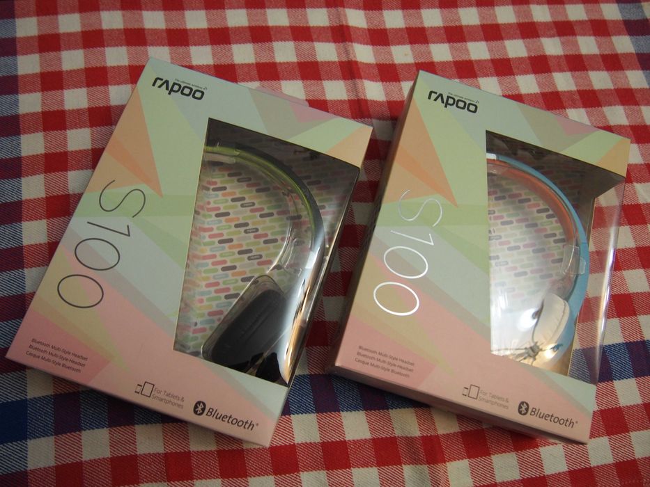 Rapoo S100 Bluetooth Headphones, Now Available Only in Blue, Brand New and Unreleased64741248064003122