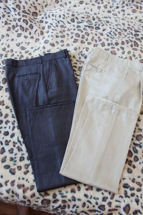 Светлые мужские брюки к свадебному костюму