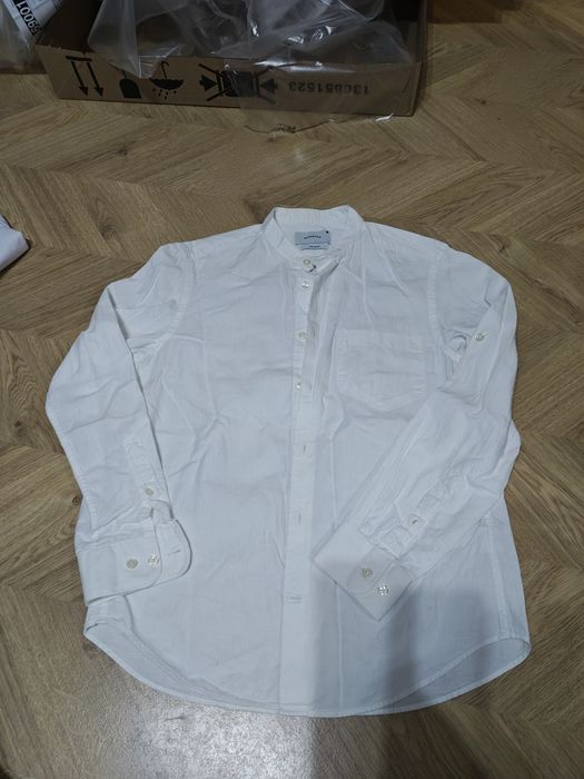 Marynarka, 2x spodnie,  3x koszule elegancki zestaw męski chlopiecy