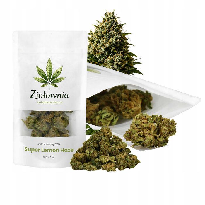 Susz Konopny CBD 20% SUPER LEMON HAZE | Naturalne| Jakość Premium| 1kg