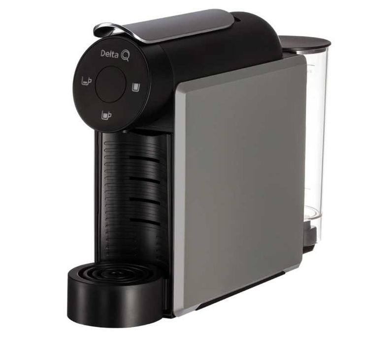 Nowy ekspres do kawy kapsułkowy Delta Q MiniQool Szary DeltaQ
