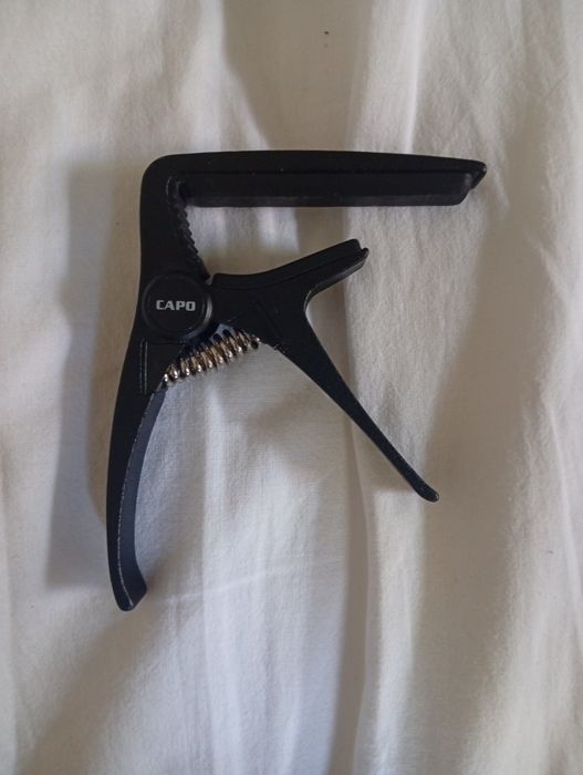 Transpositor AROMA Guitarra Curvo Ac20 Preto
