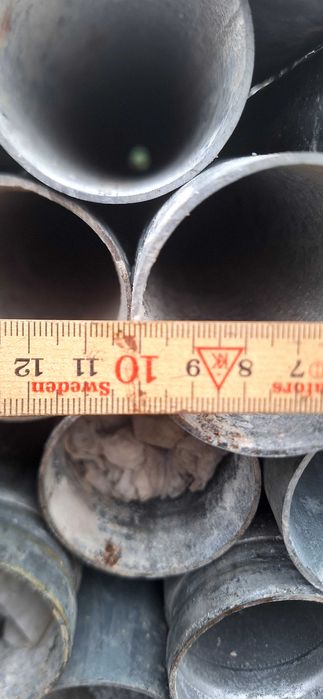 Sprzedam rury 2" ocynk 220 cm długość