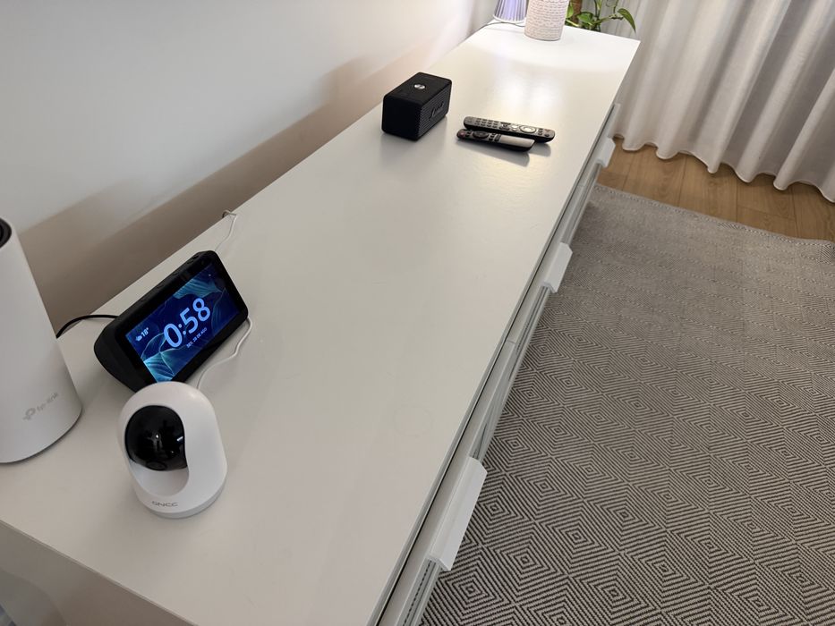 Móvel de TV IKEA branco BRIMNES – excelente