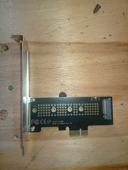 переходник NvMe to pci