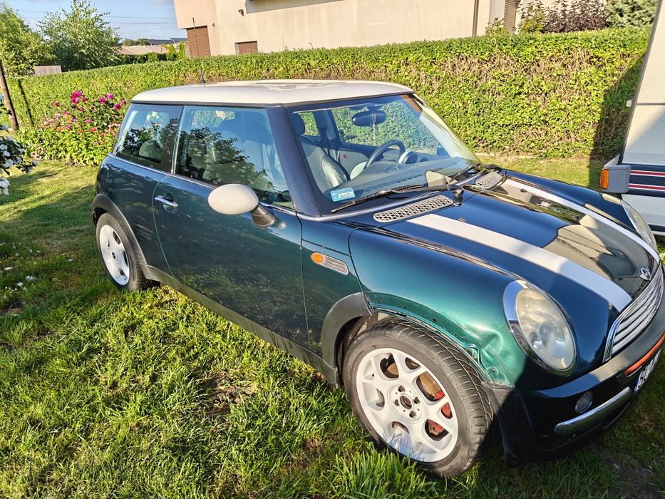 Mini Cooper zielony