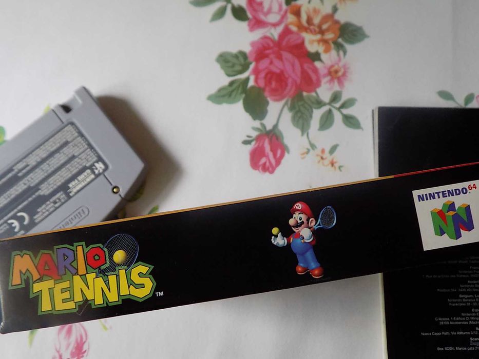 Mario Tennis - gra na konsolę obsługującą grafikę 3D, Nintendo 64! 3xA